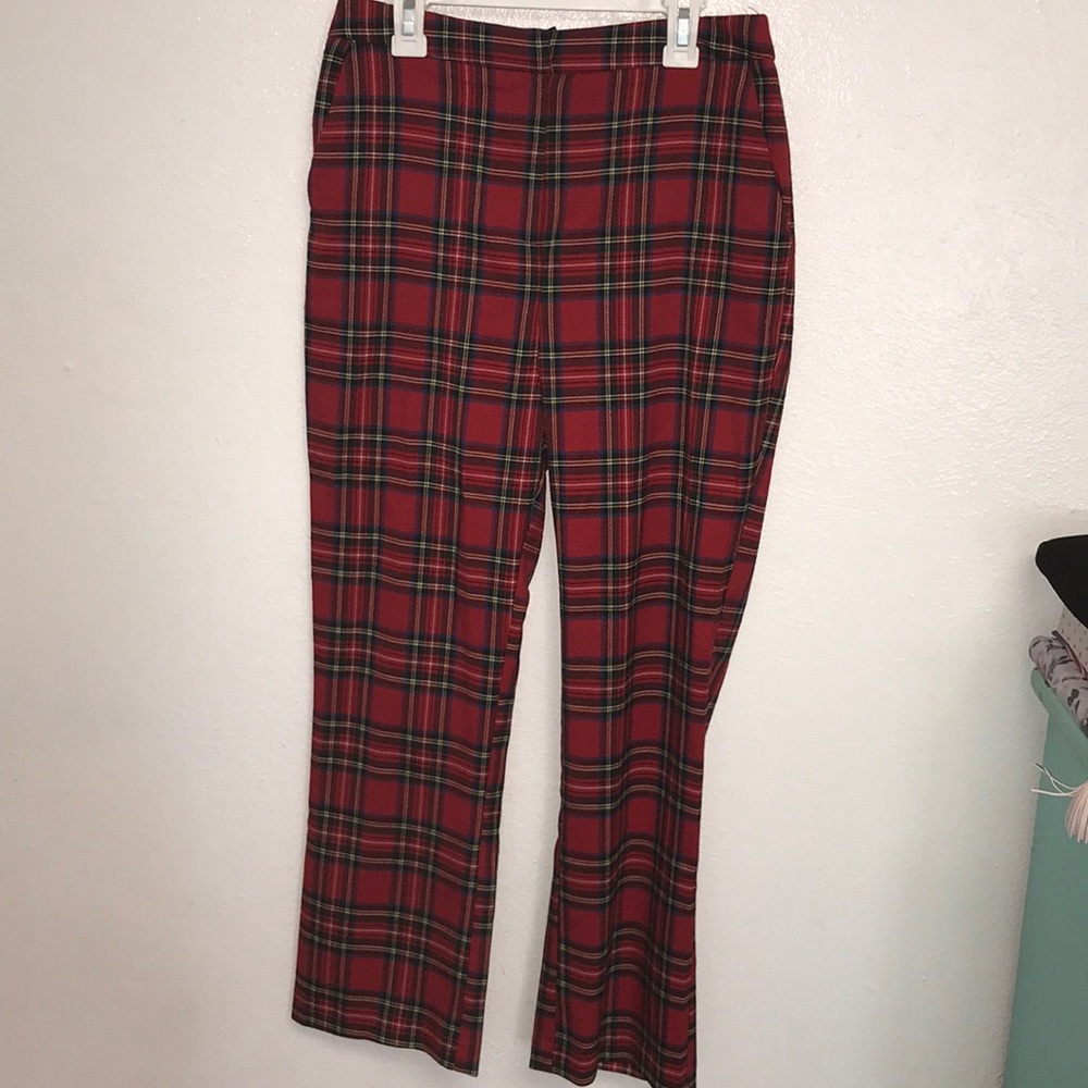 plaid pants